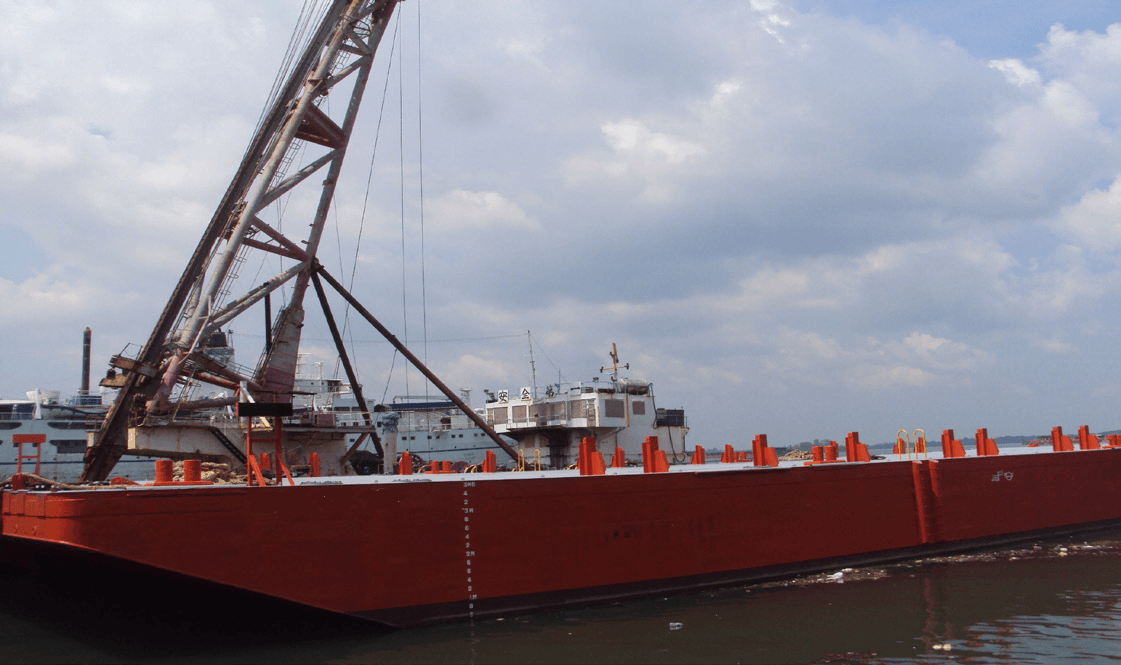 Flat Top Deck Cargo Barge For Sale or Charter